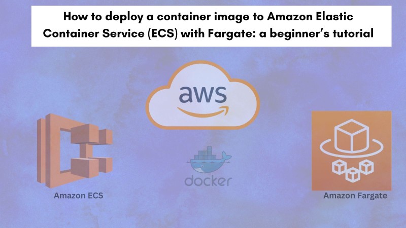 Deploy a Docker image from ECR to ECS with resources managed by AWS Fargate Deploy a Docker image from ECR to ECS with resources managed by AWS Fargate