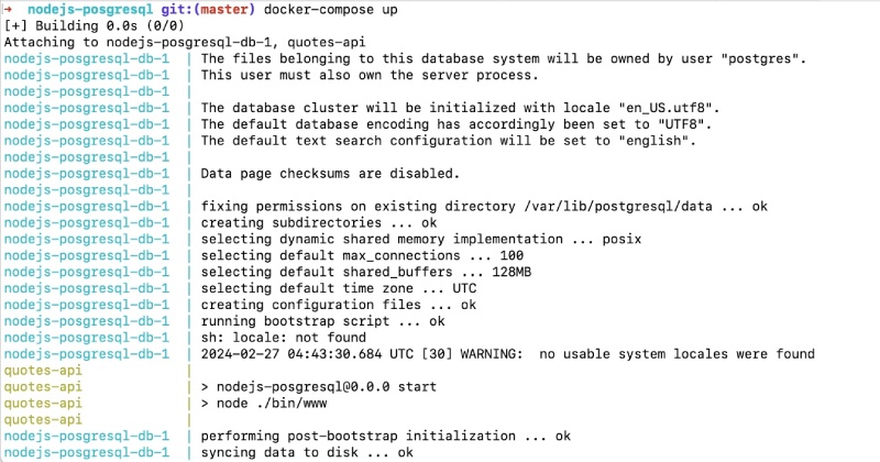 With Docker compose links you cannot specify the startup sequence of the services/containers