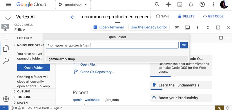 Select the right folder Select the right folder