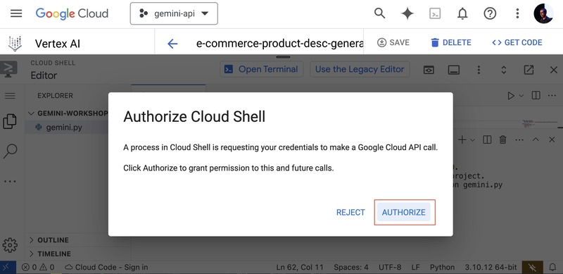 Authorize the execution Authorize the execution