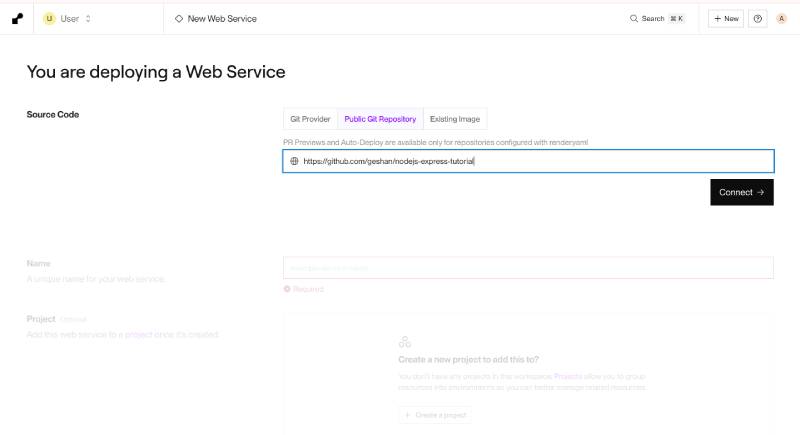 Add GitHub repo URL for the Render service Add GitHub repo URL for the Render service