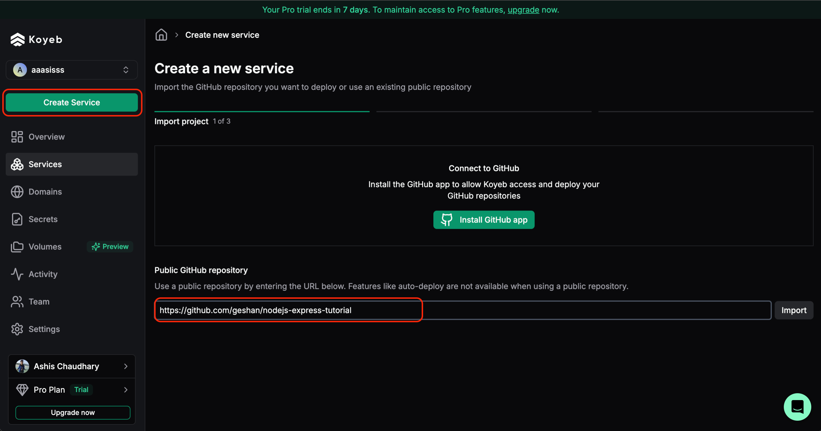 Enter or select repository source Enter or select repository source
