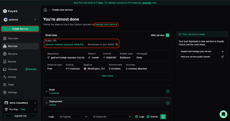 See deployed app info See deployed app info