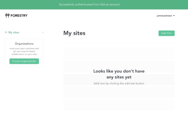 Registered on Forestry.io Registered on Forestry.io