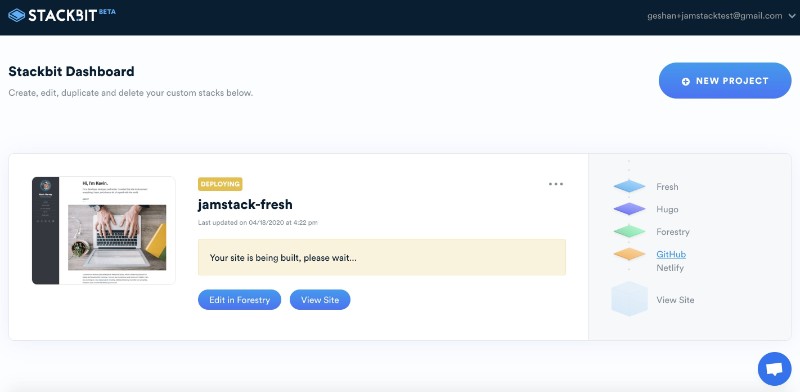 Deploying the website Building and deploying the website