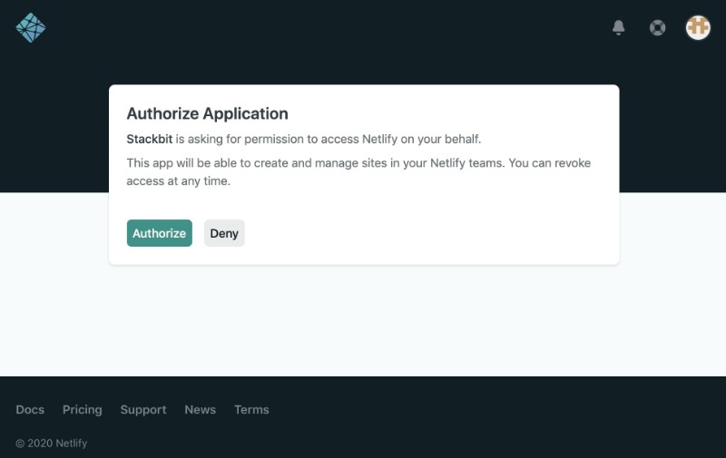 Claim your Netlify URL Claim your Netlify URL