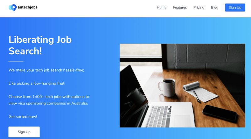 AU Tech Jobs - a life changing startup AU Tech Jobs - a life changing startup