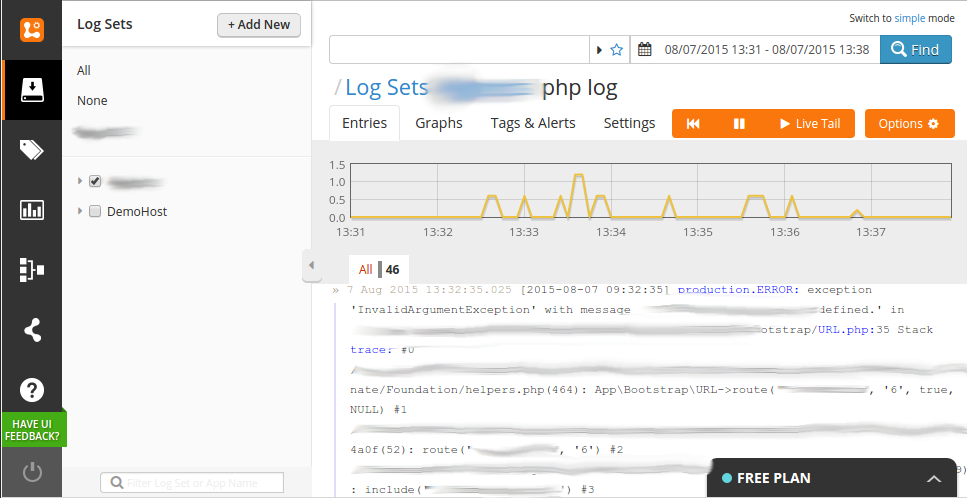 Logging to logentries.com Logging to logentries.com