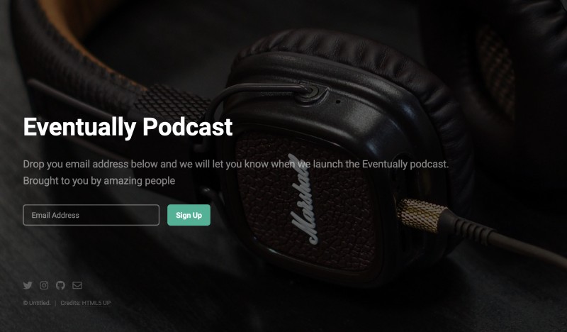 We are building an imaginary podcast wait list with Node.js and Express We are building an imaginary podcast wait list with Node.js and Express