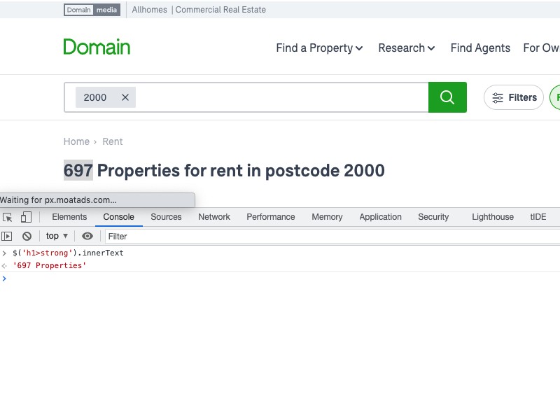 CSS selector and inner text for Node.js web scraping CSS selector and inner text for Node.js web scraping