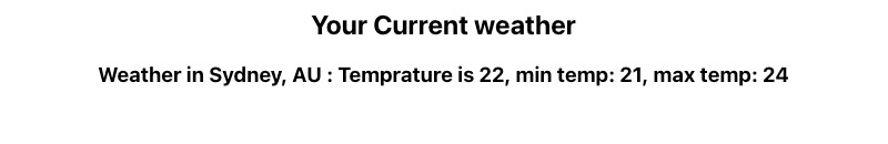 App in React.js to get weather by guessing the city using Geo location data App in React.js to get weather by guessing the city using Geo location data