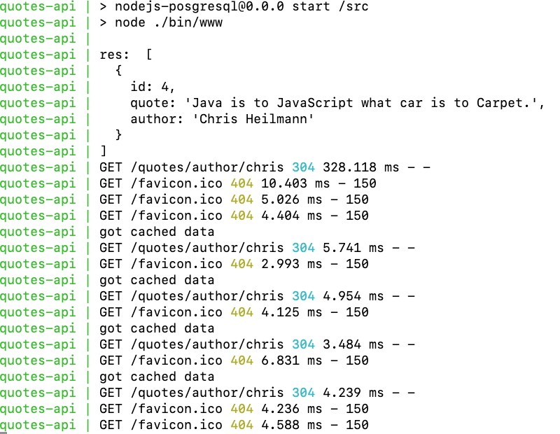 Much faster response times with Redis Docker Much faster response times with Redis Docker