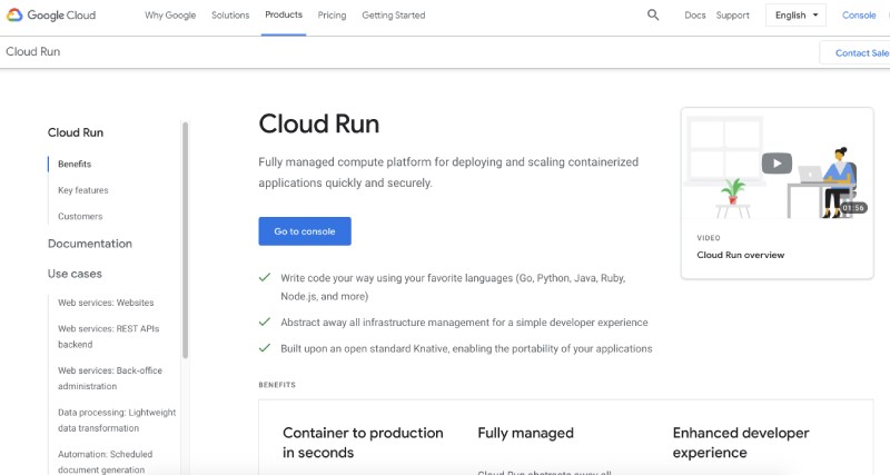 Serverless containers on cloud run Serverless containers on cloud run