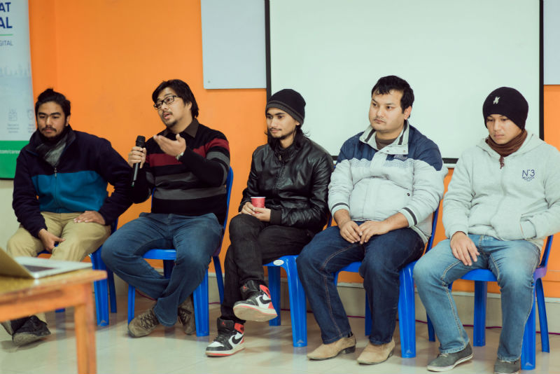 Open discussion panelists at DN Meetup 4 Open discussion panelists at DN Meetup 4